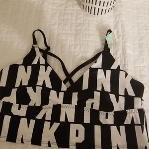 NWT PINK sports bra